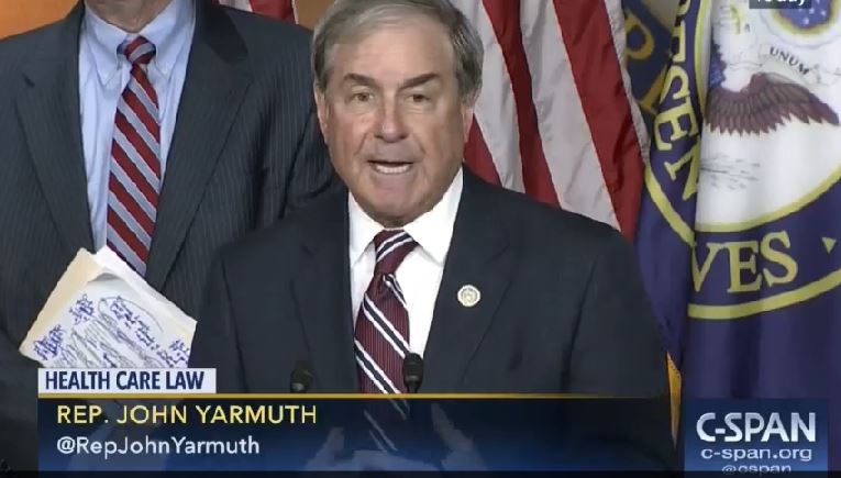 Rep. Yarmuth: Republicans Know That Individual Insurance Market 'Not Viable Without Gov't Involvement' - CNSNews.com