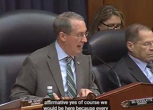 Goodlatte to Dems: ‘Replace Trump’s Name’ with Obama’s Name in FBI Agent Strzok’s Text Messages