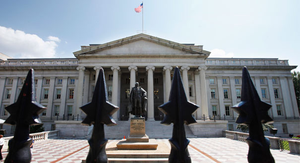 Treasury Ran $98 Billion Deficit in July--But Debt Stayed Exactly $16,699,396,000,000