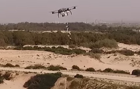 Israel Deploys ‘Shoko Drones’ to Drop Skunk Water on Gaza Rioters