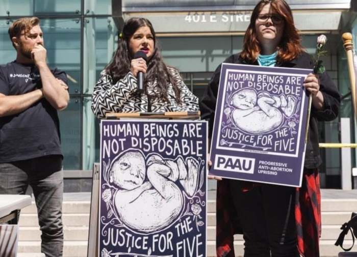 Pro-life activists in Washington, D.C.  (Twitter, PAAU)