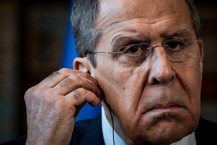 Russian Foreign Minister Sergei Lavrov. (Photo by Antonio Masiello/Getty Images)