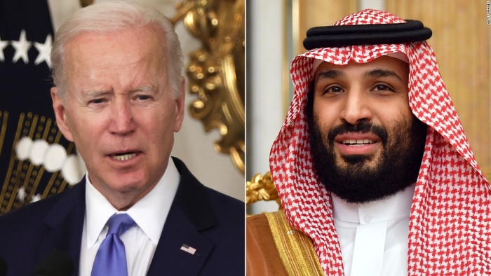 President Joe Biden and Saudi Crown Prince Mohammed bin Salman.  (Getty Images)