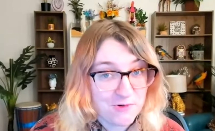Laura Becker. (Screenshot)