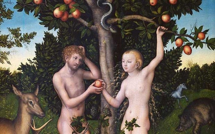 Adam and Eve. (Screenshot) Adam and Eve. (Screenshot)