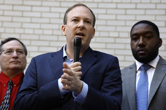 Republican Lee Zeldin, center. (Getty Images) Republican Lee Zeldin, center. (Getty Images)