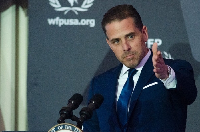 Hunter Biden speaks during a World Food Program event in Washington in 2016. (Kris Connor/WireImage/Getty Images)