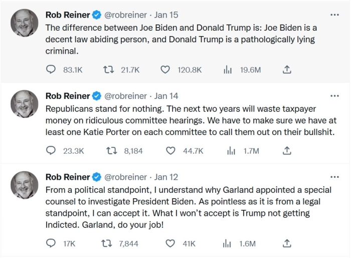 Rob ‘Meathead’ Reiner: ‘Donald Trump is a Pathologically Lying Criminal ...