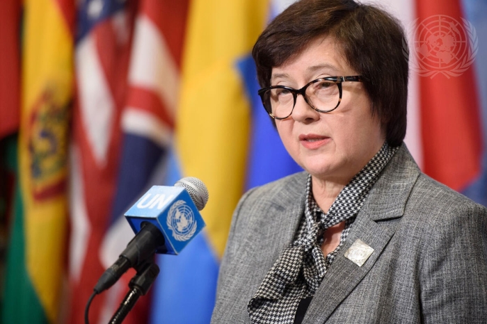 Polish diplomat Joanna Wronecka has been U.N. secretary-general Antonio Guterres’s “special coordinator for Lebanon” since 2021. (Photo: UN / Loey Felipe) Polish diplomat Joanna Wronecka has been U.N. secretary-general Antonio Guterres’s “special coordinator for Lebanon” since 2021. (Photo: UN / Loey Felipe)