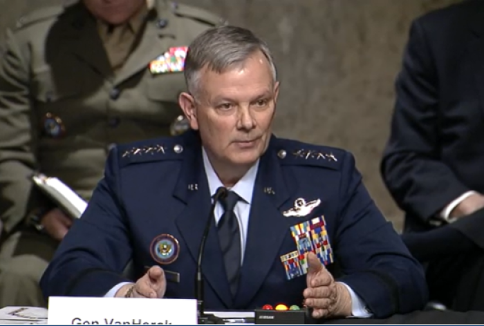 Gen. Glen VanHerck, Commander, North American Aerospace Defense Command and United States Northern Command (Photo: Screen capture) Gen. Glen VanHerck, Commander, North American Aerospace Defense Command and United States Northern Command (Photo: Screen capture)