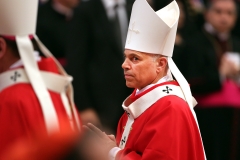 Archbishop of San Francisco Salvatore Joseph Cordileone attends the mass and imposition of the Pallium upon the new metropolitan archbishops held by Pope Francis for the Solemnity of Saint Peter and Paul at Vatican Basilica on June 29, 2013 in Vatican City, Vatican. (Photo credit: Franco Origlia/Getty Images)