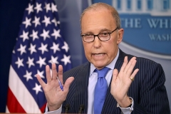 Larry Kudlow is director of the White House National Economic Council. (Photo by Chip Somodevilla/AFP via Getty Images)