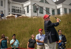 Donald Trump at the opening of the Trump National Golf Course in Sterling, Va., June 23, 2015. (Photo by Jeffrey MacMillan for The Washington Post via Getty Images)