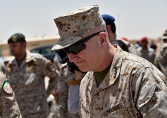 U.S. Marine Gen. Kenneth McKenzie, commander of U.S. Central Command, in Saudi Arabia last summer. (Photo by Fayez Nureldine/AFP via Getty Images)