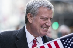 New York City Mayor Bill de Blasio has come under scrutiny for his handling of protests and riots. (Photo credit: Ira L. Black/Corbis via Getty Images)