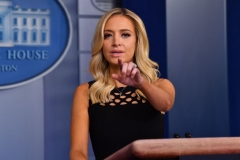 White House Press Secretary Kayleigh McEnany (Photo by NICHOLAS KAMM/AFP via Getty Images)