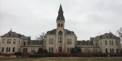 Featured is Anderson Hall at Kansas State University. (Photo credit: YouTube/The Campus Quad)