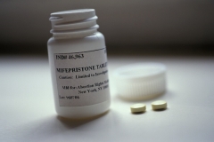 Mifepristone, the abortion pill also known as RU 486. (Photo by James Leynse/Corbis via Getty Images)