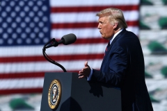 President Donald Trump (Photo by BRENDAN SMIALOWSKI/AFP via Getty Images)