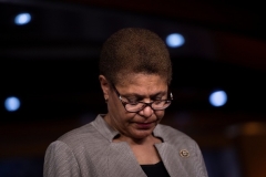 Rep. Karen Bass, D-Calif. (Photo by Brendan Smialowski/AFP via Getty Images)