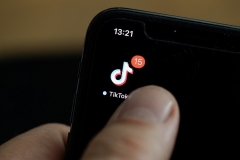 TikTok was reportedly the second most downloaded app in the world in 2019. (Photo by Martin Bureau/AFP via Getty Images)