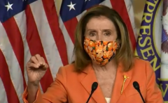 House Speaker Nancy Pelosi (D-Calif.) at her weekly news conference on Oct. 8, 2020. (Photo: Screen capture)