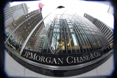 Featured is the JP Morgan Chase & Co. headquarters, The JP Morgan Chase Tower in Park Avenue, Midtown, Manhattan, New York. (Photo credit: Tim Clayton/Corbis via Getty Images)