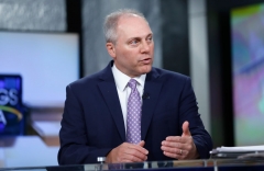 House of Representatives Majority Whip and U.S. Rep. Steve Scalise visits "Mornings With Maria" at Fox Business Network Studios on June 5, 2018 in New York City. (Photo by John Lamparski/Getty Images)