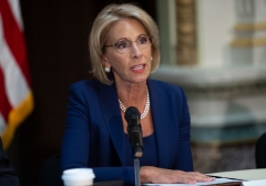 Education Secretary Betsy DeVos (Photo by SAUL LOEB/AFP via Getty Images)