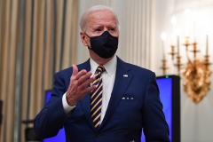 For generations to come, working Americans would be taxed to pay the interest on this new debt President Biden wants the federal government to incur. (Photo by NICHOLAS KAMM/AFP via Getty Images)