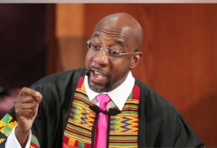 Sen.-elect Raphael Warnock (Photo by Curtis Compton-Pool/Getty Images)