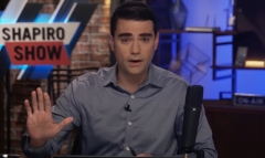 Conservative host Ben Shapiro discusses Rep. Alexandria Ocasio-Cortez's statements following the Capitol riot. (Photo credit: YouTube/Ben Shapiro)