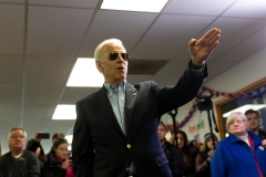 Joe Biden speaks at a campaign event. (Photo credit: KEREM YUCEL/AFP via Getty Images)