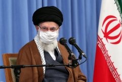 Supreme leader Ayatollah Ali Khamenei. (Photo by khamenei.ir/AFP via Getty Images)