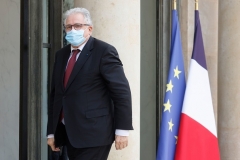 Head of the Great Mosque of Paris Chems-Eddine Hafiz is among those leaving the CFCM. (Photo by Ludovic Marin/AFP via Getty Images)