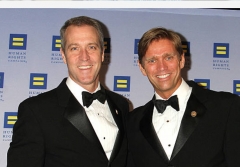 Rep. Sean Patrick Maloney and his then-fiance Randy Florke at the 2014 Human Rights Campaign gala in New York, New York. (Photo by Laura Cavanaugh/Getty Images)