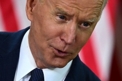 President Joe Biden outlines his $2.5 trillion American Jobs Plan in Pittsburgh, Pennsylvania, on March 31, 2021. (Photo by JIM WATSON/AFP via Getty Images)