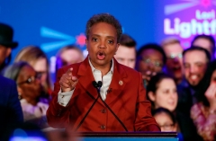 Chicago Mayor Lori Lightfoot (Photo by KAMIL KRZACZYNSKI/AFP via Getty Images)