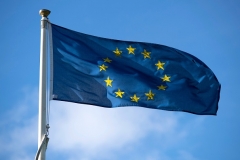 The flag of the European Union. (Photo by Matthew Horwood/Getty Images)