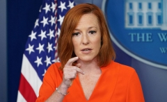 White House Press Secretary Jen Psaki speaks during the daily briefing in the Brady Briefing Room of the White House in Washington, DC on June 21, 2021. (Photo by MANDEL NGAN/AFP via Getty Images)