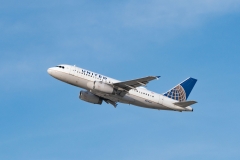 United Airlines Airbus A319-131 takes off from Los Angeles international Airport. (Photo credit: AaronP/Bauer-Griffin/GC Images)