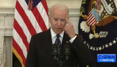 President Biden says gun control will reduce "gun violence." (Photo: Screen capture)