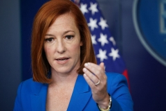 White House Press Secretary Jen Psaki speaks during the daily briefing in the Brady Briefing Room of the White House in Washington, DC on June 7, 2021. (Photo by MANDEL NGAN/AFP via Getty Images)