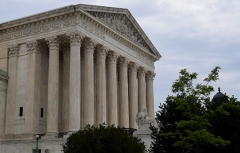 The US Supreme Court issued the final rulings of the current term on July 1, 2021. (Photo by OLIVIER DOULIERY/AFP via Getty Images)