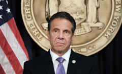 Sexual harassment allegations, not the death from COVID-19 of thousands of nursing home patients, triggered the resignation of New York Gov. Andrew Cuomo. (Photo credit: SPENCER PLATT/POOL/AFP via Getty Images)