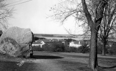 Pictured is the Chamberlin rock on the University of Wisconsin-Madison campus. (Photo credit: Angus B. McVicar/Wisconsin Historical Society/Getty Images)