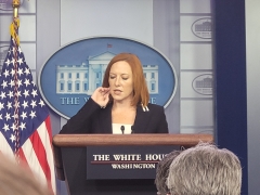 White House Press Secretary Jen Psaki (CNSNews.com/Melanie Arter)
