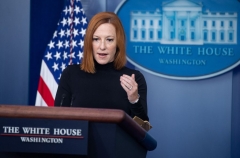 White House Press Secretary Jen Psaki holds a press briefing in the Brady Press Briefing Room of the White House in Washington, DC, September 10, 2021. (Photo by SAUL LOEB/AFP via Getty Images)