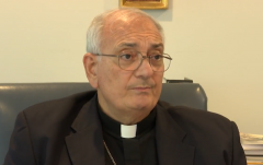 Bishop Nicholas DiMarzio comments on a Pennsylvania grand jury report into alleged child sexual abuse at the Diocese of Brooklyn. (Photo credit: YouTube/Currents News)