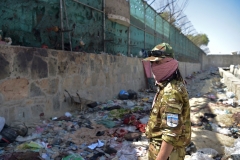 The Taliban are featured at the site of an ISIS-K suicide bombing that killed 13 U.S. service members. (Photo credit: WAKIL KOHSAR/AFP via Getty Images)